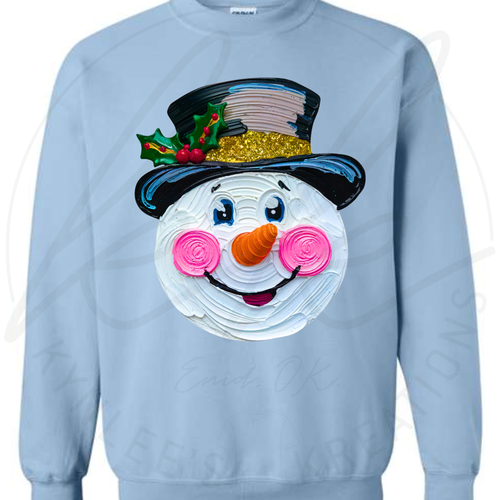 $15 Black Friday Snowman Tee -- MYSTERY COLOR!!!!