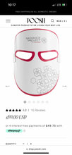 Load image into Gallery viewer, Mirabella 7-Color LED Face Mask