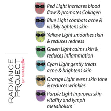 Load image into Gallery viewer, Mirabella 7-Color LED Face Mask