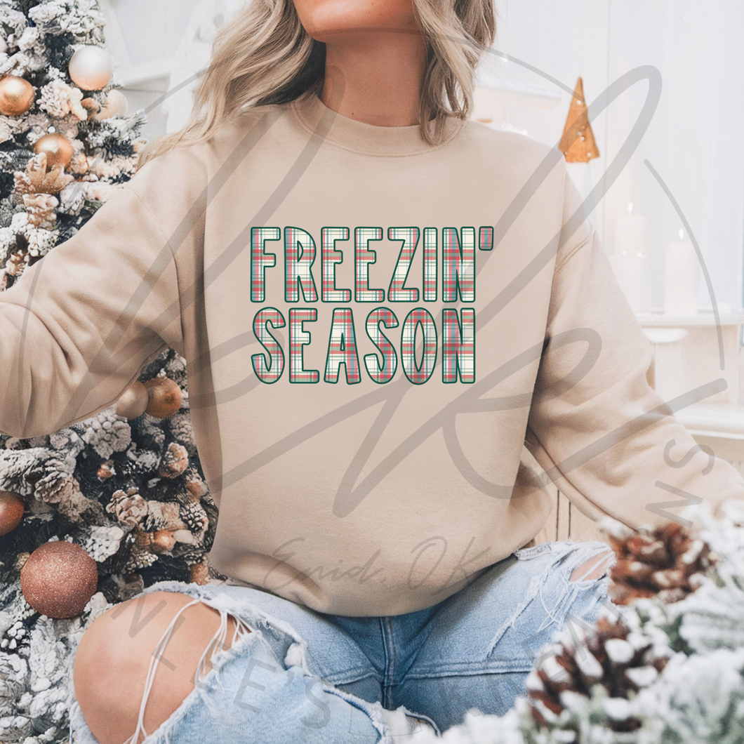 $15 Friday Freezin Season Tee -- MYSTERY COLOR!!!