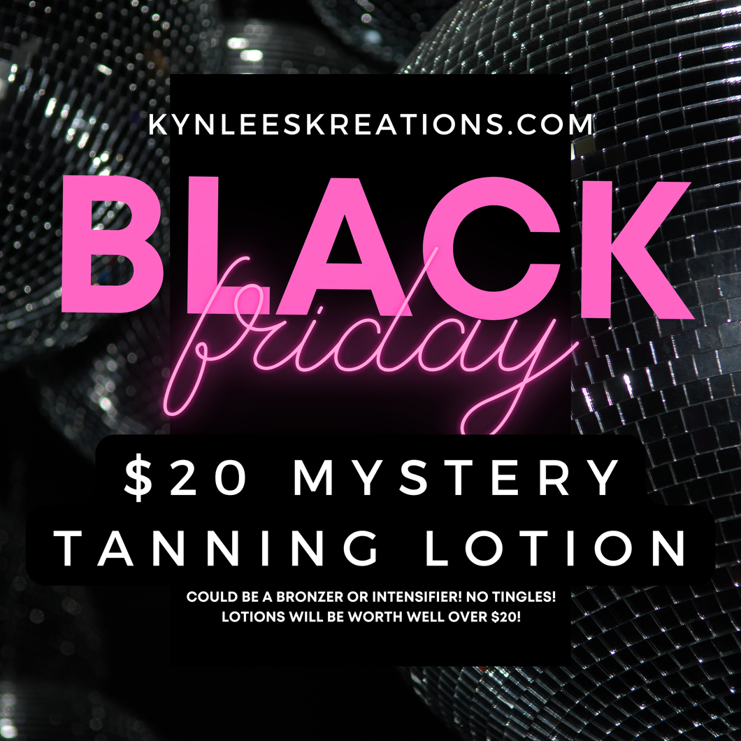 $20 MYSTERY TANNING LOTION