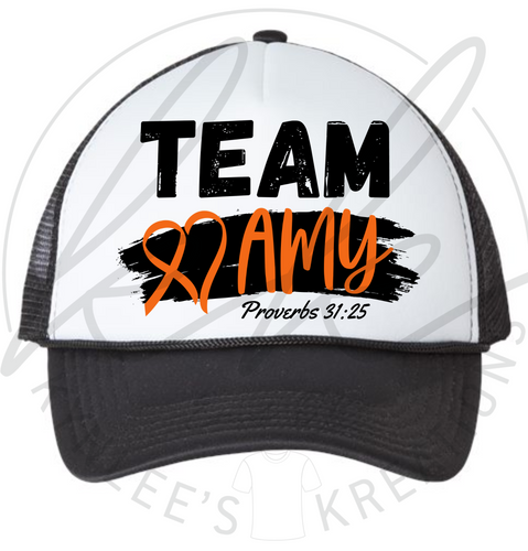 TEAM AMY TRUCKER HAT