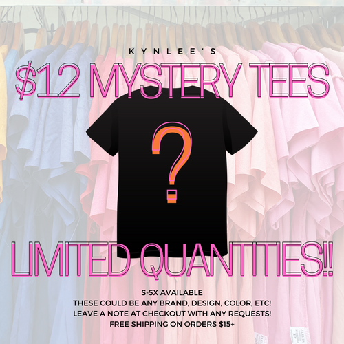 $12 MYSTERY TEES!!
