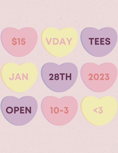 $15 Valentines Day Tees
