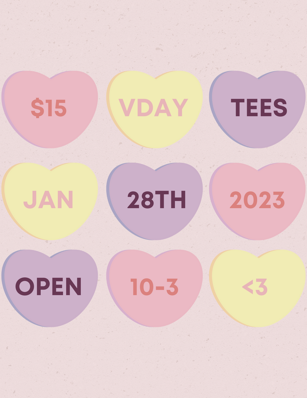 $15 Valentines Day Tees
