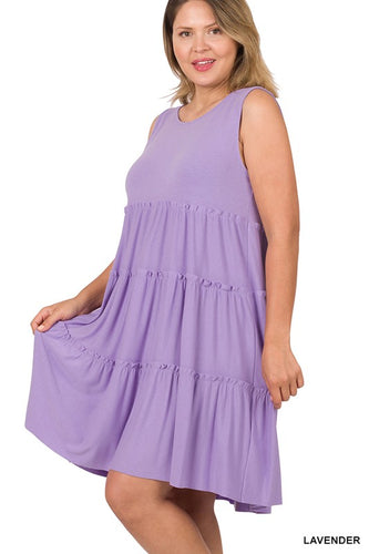 Classy Sassy Tiered Tank Dress