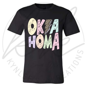 Colorful Oklahoma Tee