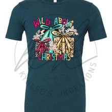 Load image into Gallery viewer, Wild About Christmas Tee