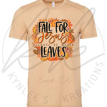 Load image into Gallery viewer, Fall for Jesus Tee