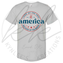 Load image into Gallery viewer, Land of the Free, America Tee