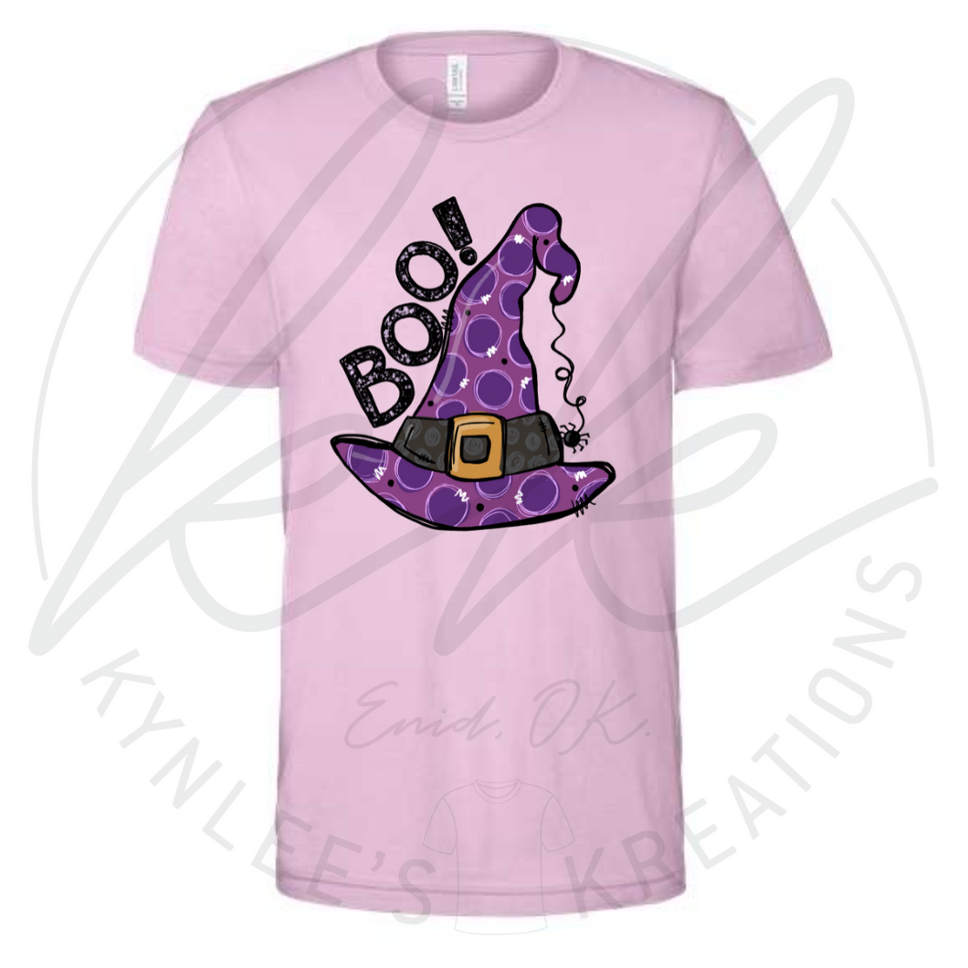 Boo Witch Hat Tee