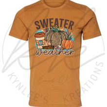 Load image into Gallery viewer, Sweater Weather Tee