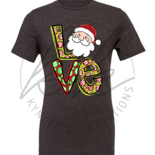 Load image into Gallery viewer, Santa LOVE Tee