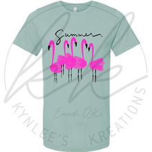 Load image into Gallery viewer, Flamingo Summer Tee
