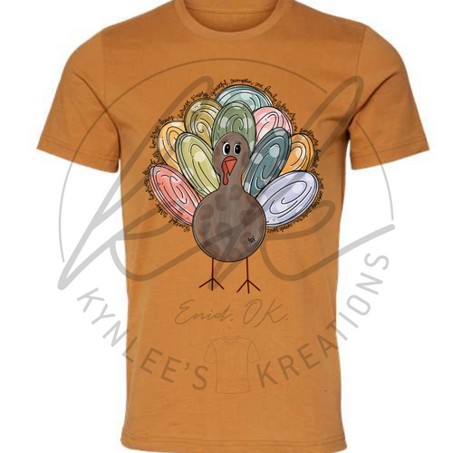 Doodle Turkey Tee