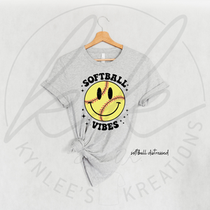 Softball/Baseball/Ballpark Vibes Tee