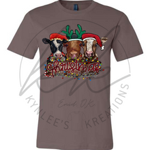 Load image into Gallery viewer, Christmas with My Heifers Tee