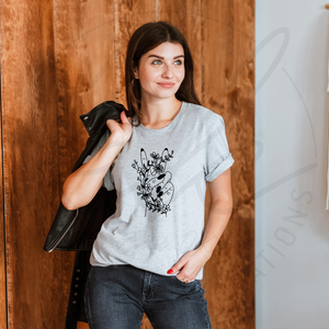 Floral Peace Tee