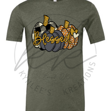 Load image into Gallery viewer, Blessed Pumpkin Trio Tee