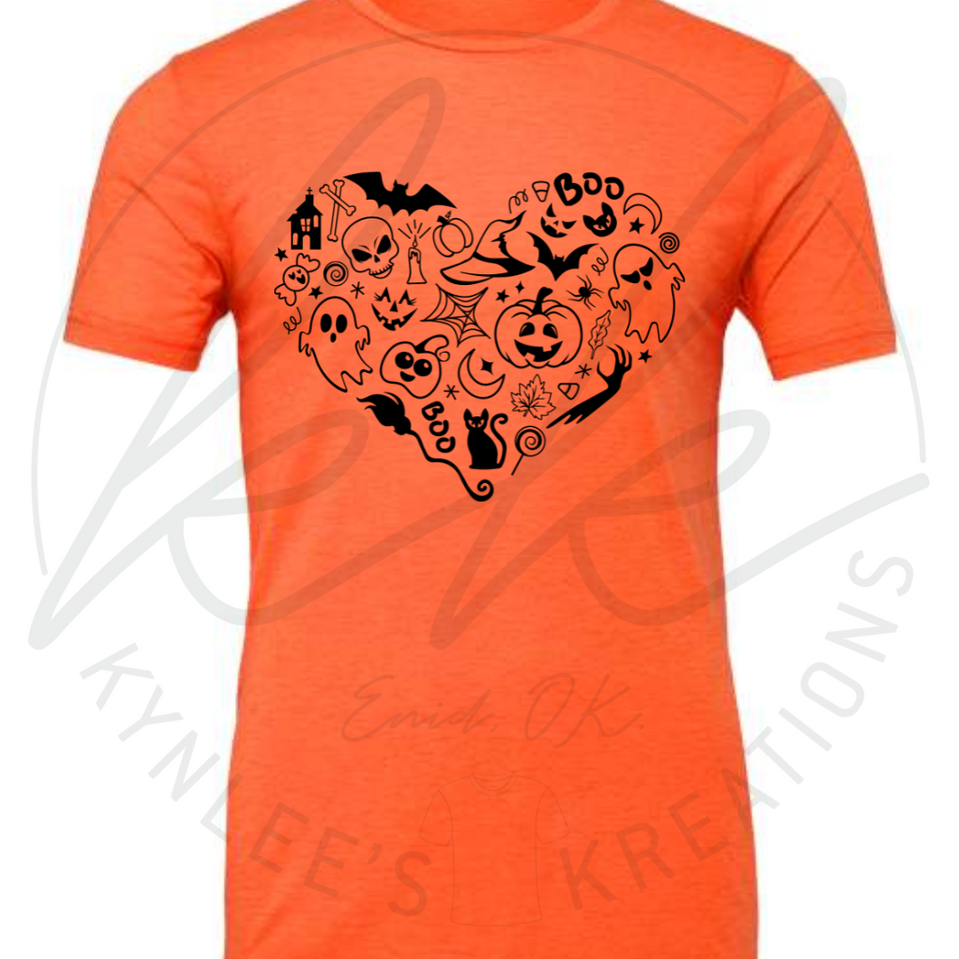 Halloween Heart Tee