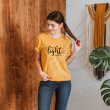 Load image into Gallery viewer, Be the Light Tee