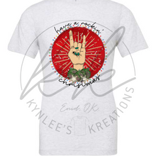 Load image into Gallery viewer, Have a Rockin&#39; Christmas Tee