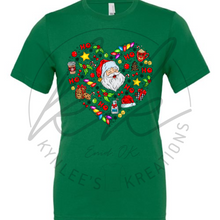 Load image into Gallery viewer, Christmas Heart Tee