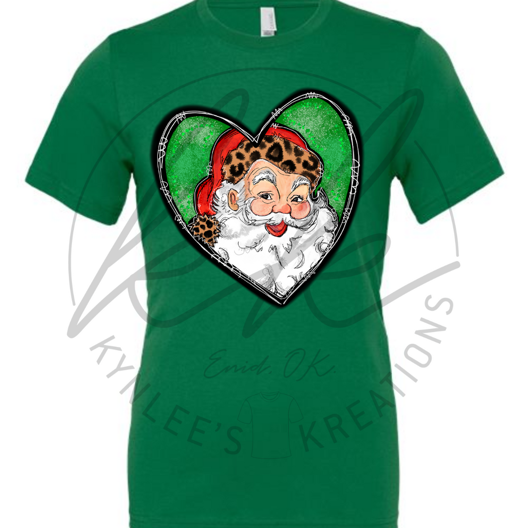 Santa Heart Tee