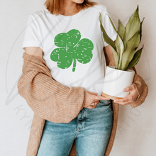 Load image into Gallery viewer, Distressed Clover Tee