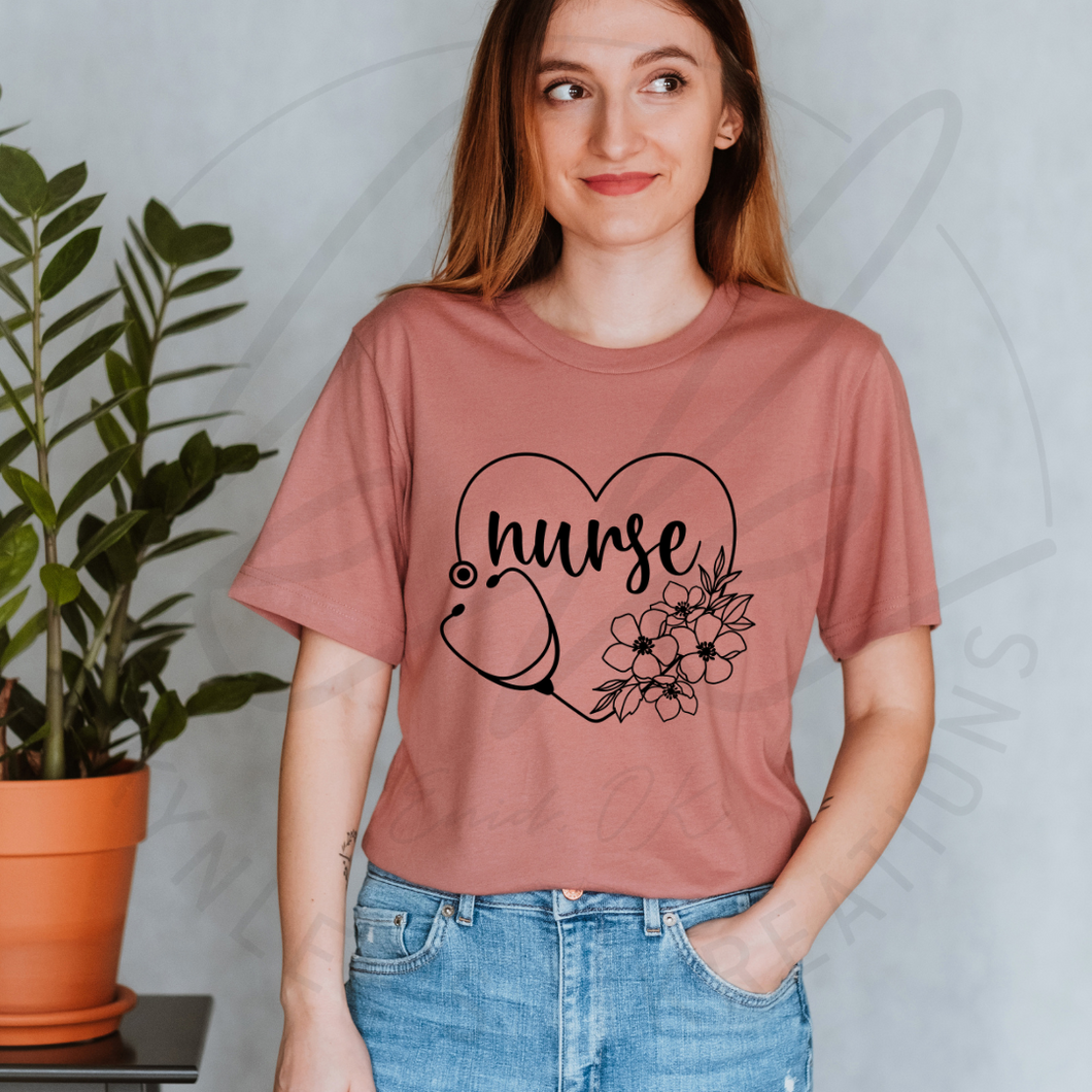 Nurse Heart Tee
