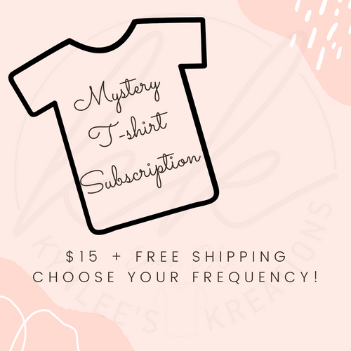 Mystery T-shirt Subscription